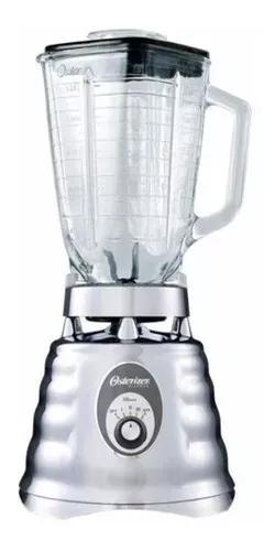 Oster Licuadora 465-13, 1.2 Litros, 500W, 2 Velocidades, Cromo