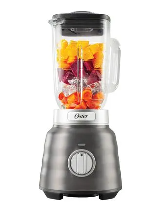 Oster Licuadora Osterizer MAX, 1.8 Litros, 1500W, 2 Velocidades, Plata