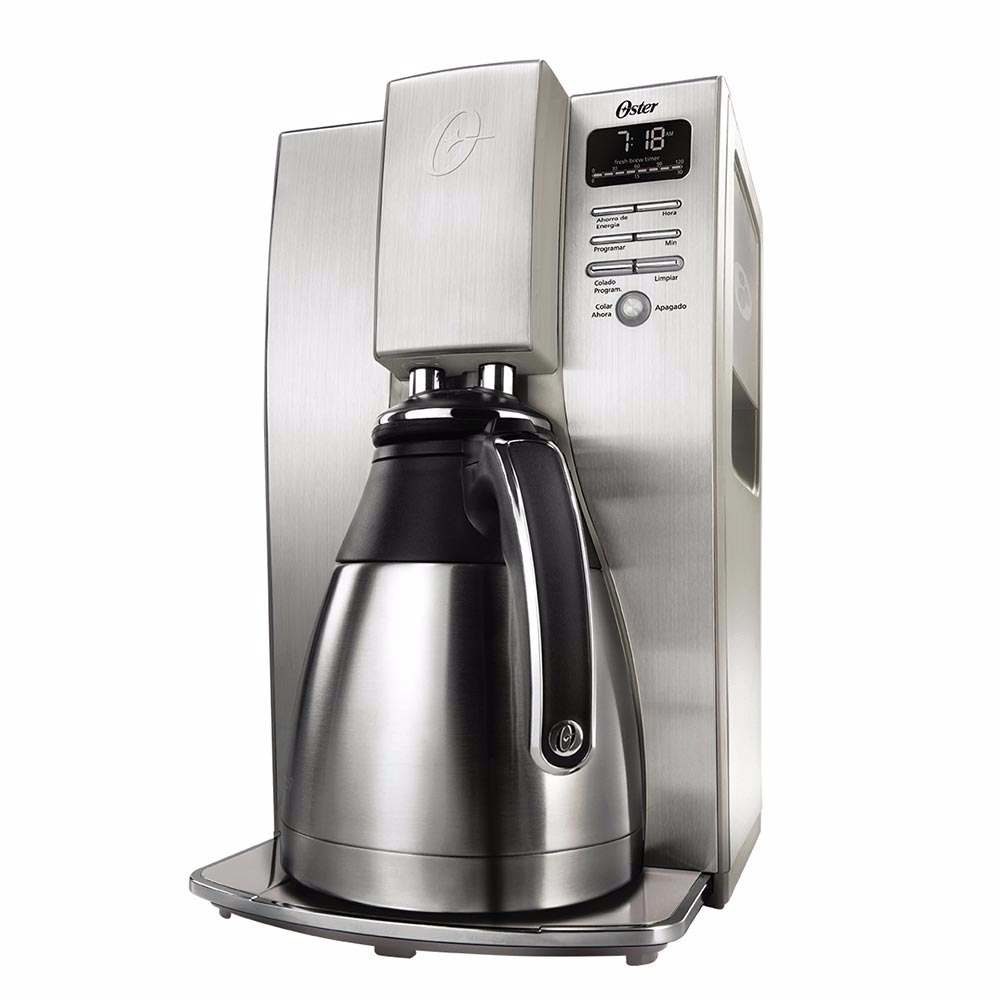 Oster Cafetera BVSTDC4411013, 10 Tazas, Acero Inoxidable