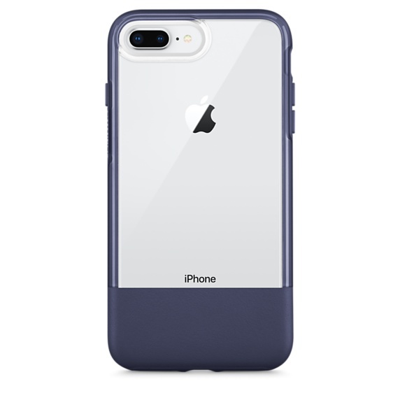 OtterBox Funda de Cuero Statement para iPhone 7 Plus, Azul