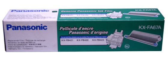 Panasonic Película Negra para Fax KX-B421