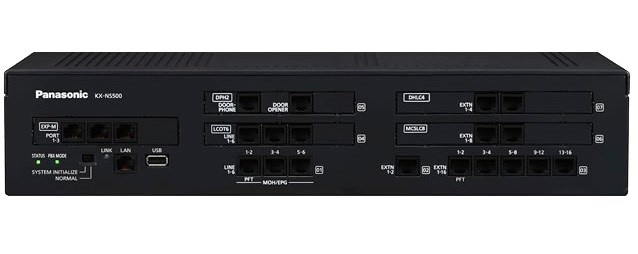 Panasonic Servidor de Comunicaciones IP KX-NS500LA, 190 Troncales, 288 Extensiones