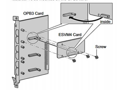 Panasonic Tarjeta de Correo de Voz Simple KX-TDA0194XJ, 4 Canales, para Panasonic