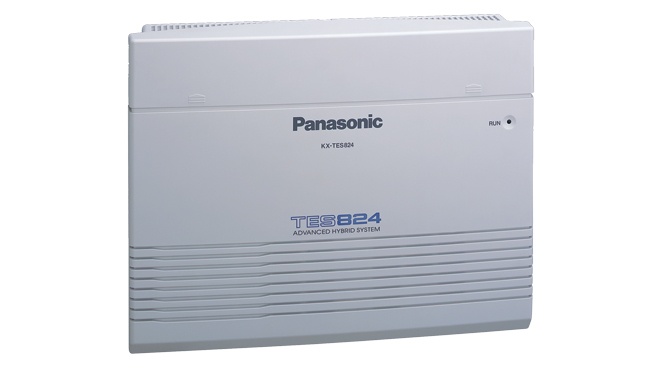Panasonic Sistema PBX de 3 Lineas y 8 Extensiones, Blanco