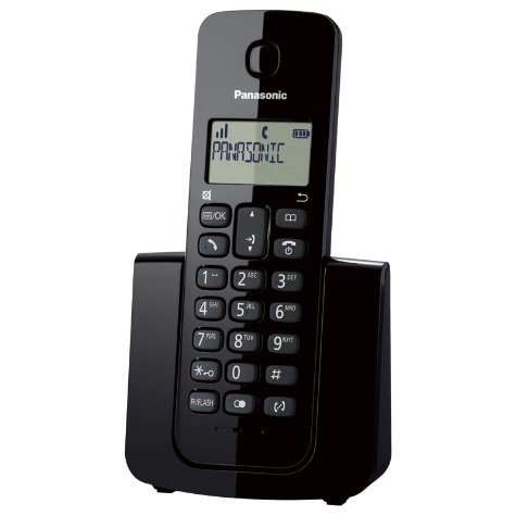 Panasonic Teléfono Inalámbrico DECT KX-TGB110, 1 Auricular, Negro