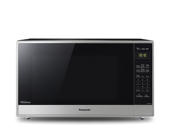 Panasonic Horno de Microondas NN-ST965S, 1200W, 2.2 Pies Cúbicos, Acero Inoxidable