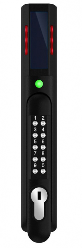 Panduit Cerradura Inteligente con Teclado y Lector de Tarjetas ACF06, RJ-45, Negro