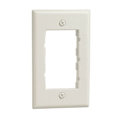 Panduit Placa Marco de Ventana Clásico Ventana Sencilla, Blanco
