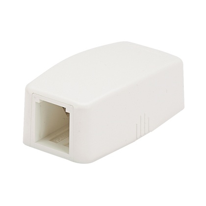 Panduit Caja de Montaje en Superficie CBXQ1IW-A, 1 Puerto, Blanco