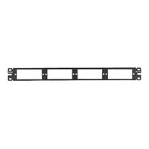 Panduit Panel de Parcheo Modular 24 Puertos, 4 Paneles FAP/FMP, 1U, Negro