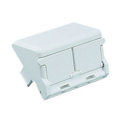 Panduit Caja para Pared CHS2SIW-X, 2 Puertos, 10 Piezas, Blanco