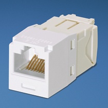 Panduit Jack Modular Categoría 6 Gigabit-TX, RJ-45, Blanco