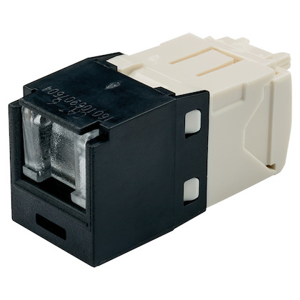 Panduit Jack de Red Mini-Com TG Cat6 UTP de  8 Posiciones, RJ-45, Negro
