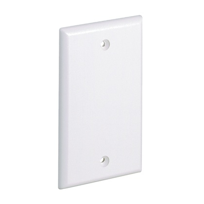 Panduit Placa de Pared Ciega Universal, Blanco