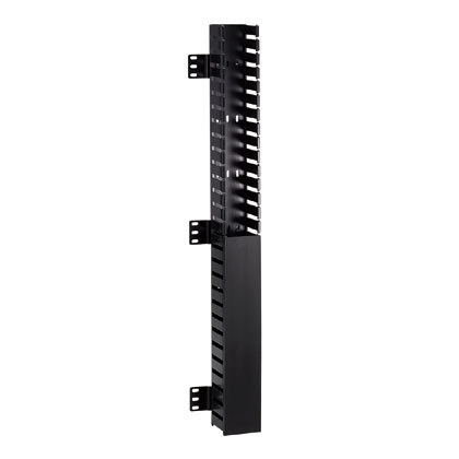 Panduit Organizador de Cables Vertical para Rack, 40U, Negro