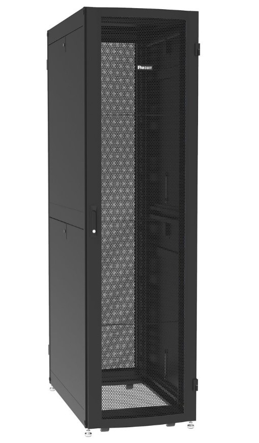 Compra Panduit Rack con Panel Lateral 45U hasta 1500Kg Negro, DNE6512B