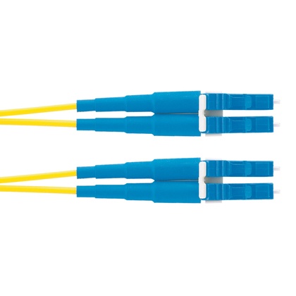 Panduit Cable Fibra Óptica Monomodo OS2 LC Macho - LC Macho, Núcleo 9µm, Cubierta 125µm, 10 Metros, Amarillo