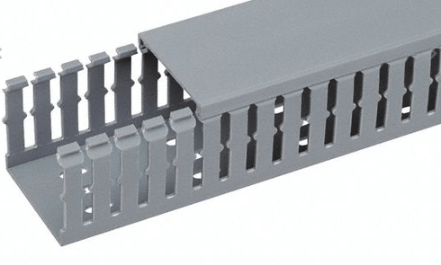 Panduit Plástico, 2 Metros, Gris 