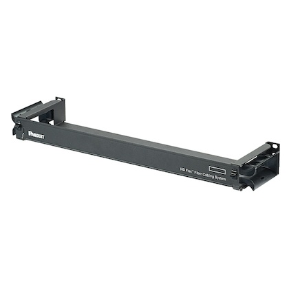 Panduit Panel de Gestión de Cables para Rack 1U, Negro