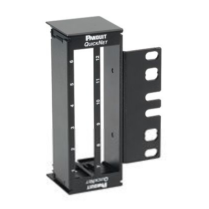 Panduit Soporte QuickNet 0U para Montaje en Riel, Negro | Cyberpuerta.mx
