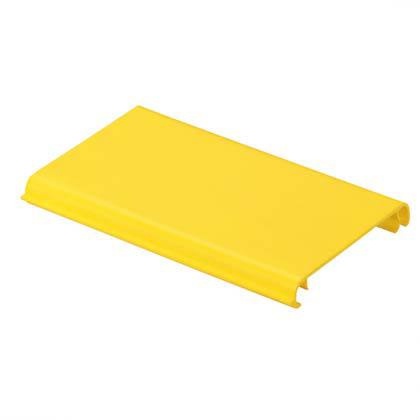 Panduit Tapa Bisagra para Ducto 4x4 FiberRunner, 1.8 Metros, Amarillo