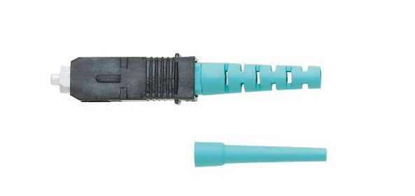 Panduit Conector Fibra Óptica SC Multimodo, Aqua