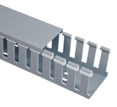 Panduit Canaleta Tipo G, 82.6mm x 2 Metros, Gris