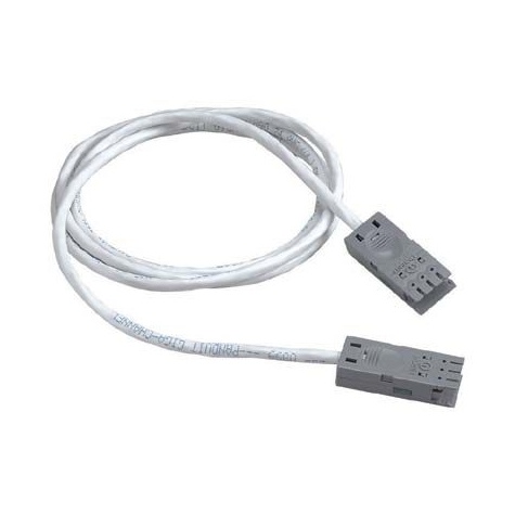 Panduit Cable Patch Cat6 UTP GP6 Hembra - GP6 Hembra, 91cm, Gris