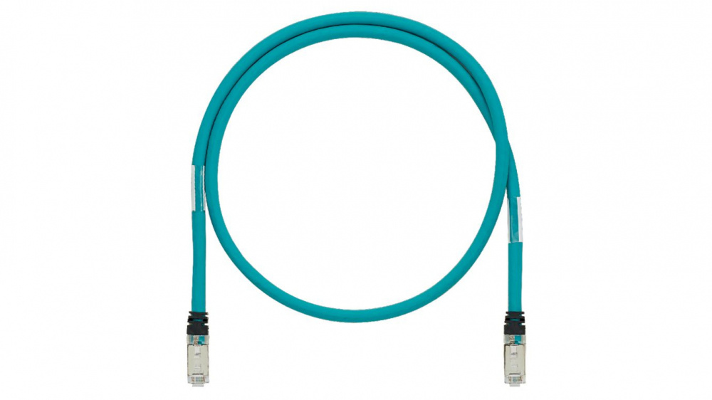 Panduit Cable Patch Cat6a S/FTP Blindado RJ-45 Macho - RJ-45 Macho, 3 Metros, Azul