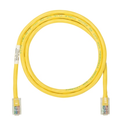 Panduit Cable Patch Cat5e UTP RJ-45 Macho - RJ-45 Macho, 91cm, Amarillo