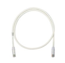 Panduit Cable Patch NetKey Cat6 UTP, Macho - Macho, 2.1 Metros, Blanco