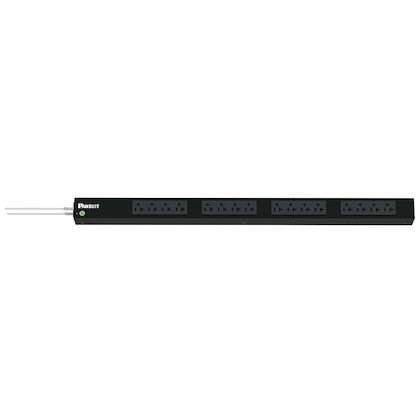 Panduit PDU para Rack 0U P16B07M, 20A, 120V, 16 Salidas