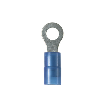 Panduit Terminal de Anillo para Cable, 14 - 18AWG, Azul, 100 Piezas
