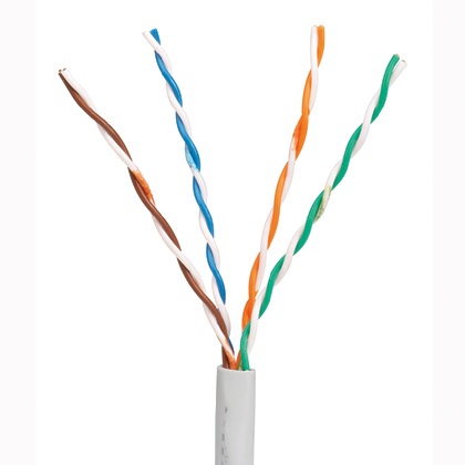 Panduit Bobina de Cable Ethernet Cat5e, UTP, 305 Metros