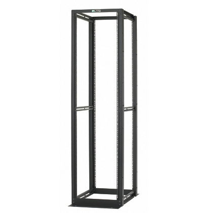 Panduit Rack de 4 Postes 19", 45U, hasta 1.134kg, Negro