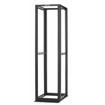 Panduit Rack Abierto de 4 Postes 42", 45U, hasta 1133kg, Negro