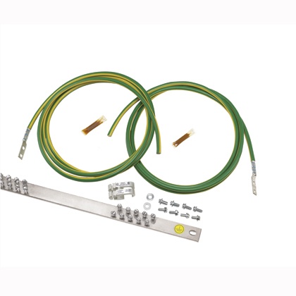 Panduit Kit de Puesta a Tierra para Rack 19", con 2 Jumpers y Barra Colectora