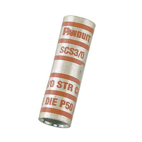 Panduit Terminal de Empalme Doble para Cable SCS350-X, Rojo, 10 Piezas