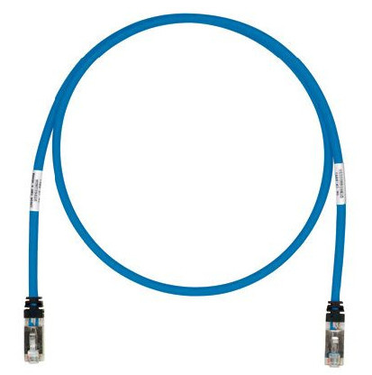 Panduit Cable Patch Cat6a S/FTP Blindado RJ-45 Macho - RJ-45 Macho, 9.1 Metros, Azul