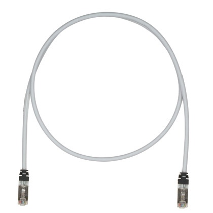 Panduit Cable Patch Cat6a S/FTP Blindado RJ-45 Macho - RJ-45 Macho, 91cm, Gris 