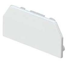Panduit Tapa de Plástico para Extremo de Canaleta T-45, PVC, Blanco