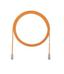 Panduit Cable Patch Cat6 UTP RJ-45 Macho - RJ-45 Macho, 20cm, Naranja