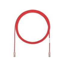 Panduit Cable Patch Cat6 UTP TX6 RJ-45 Macho - RJ-45 Macho, 20cm, Rojo