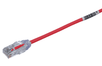 Panduit Cable Patch Cat6 UTP RJ-45 Macho - RJ-45 Macho, 50cm, Rojo