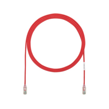 Panduit Cable Patch Cat6 UTP RJ-45 Macho - RJ-45 Macho, 2.1 Metros, Rojo