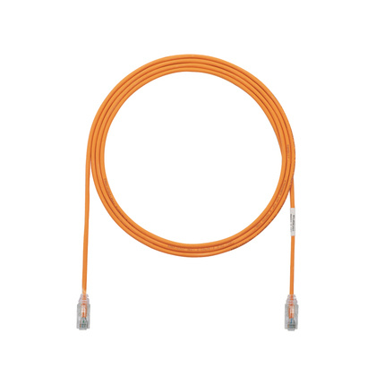 Panduit Cable Patch Cat6 UTP RJ-45 Macho - RJ-45 Macho, 20cm, Naranja
