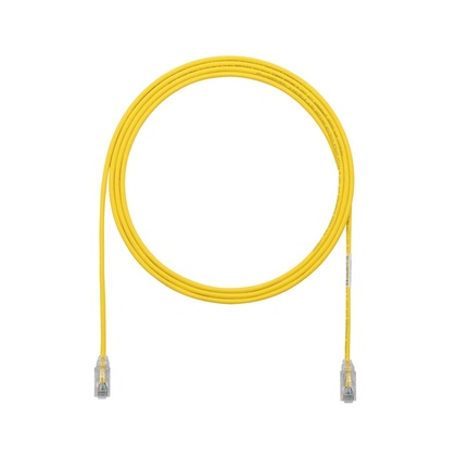 Panduit Cable Patch Cat6 UTP RJ-45 Macho - RJ-45 Macho, 20cm, Amarillo