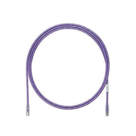 Panduit Cable Patch Cat6A UTP, RJ-45 Macho - RJ-45 Macho, 91cm, Violeta