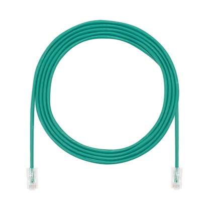 Panduit Cable Patch Cat6a UTP RJ-45 Macho - RJ-45 Macho, 1.5 Metros, Verde