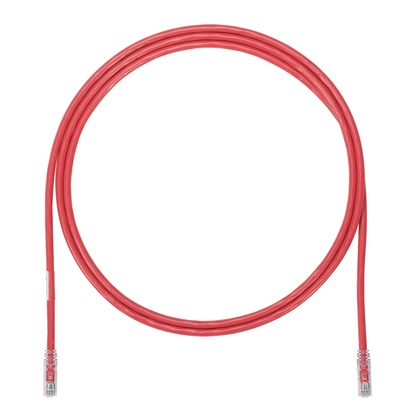 Panduit Cable Patch Cat6a UTP RJ-45 Macho - RJ-45 Macho, 3 Metros, Rojo